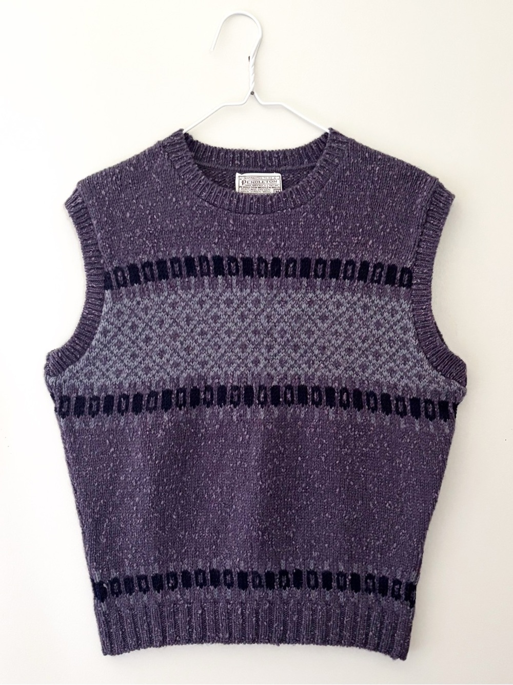 VTG 1970’s Pendleton Wool Sweater Vest